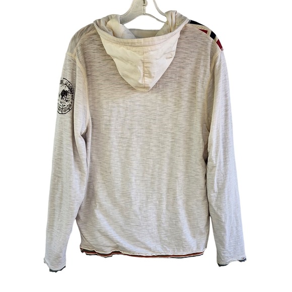 NAPAPIJRI Womens Geographics Full Zip Reversible Hoodie Jacket Sz Medium - Picture 5 of 16